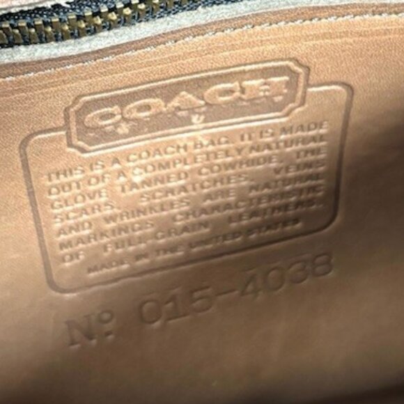 COACH Vintage Court Bag 9870 w/ hangtag - brown/tan - Picture 9 of 9